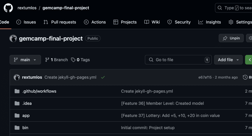 Lottery Project - Gemcamp Final Project image carousel